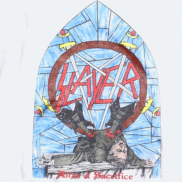 Slayer Altar of Sacrifice Heavy Metal Shirt - Picture 3 of 3